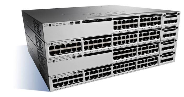 Rca Informatique - Image du produit : CATALYST 3850 12 PORT 10G FIBER SWITCH IP BASE