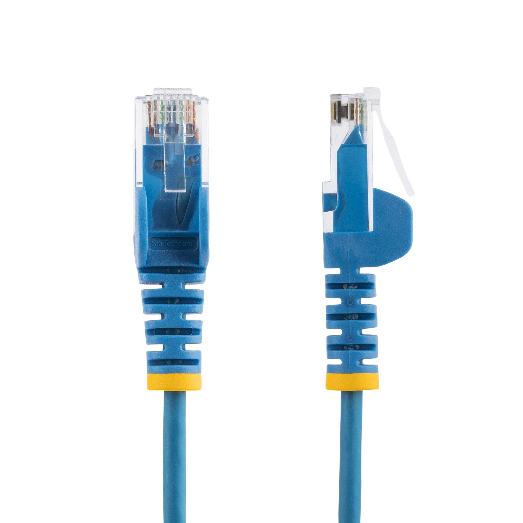 Rca Informatique - image du produit : 3M SLIM CAT6 CABLE - BLUE SNAGLESS - 28 AWG COPPER WIRE