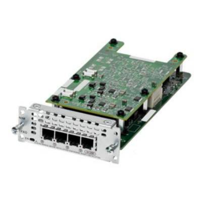 Rca Informatique - Image du produit : 4-PORT NETWORK INTERFACE MODULE - BRI NT AND TE