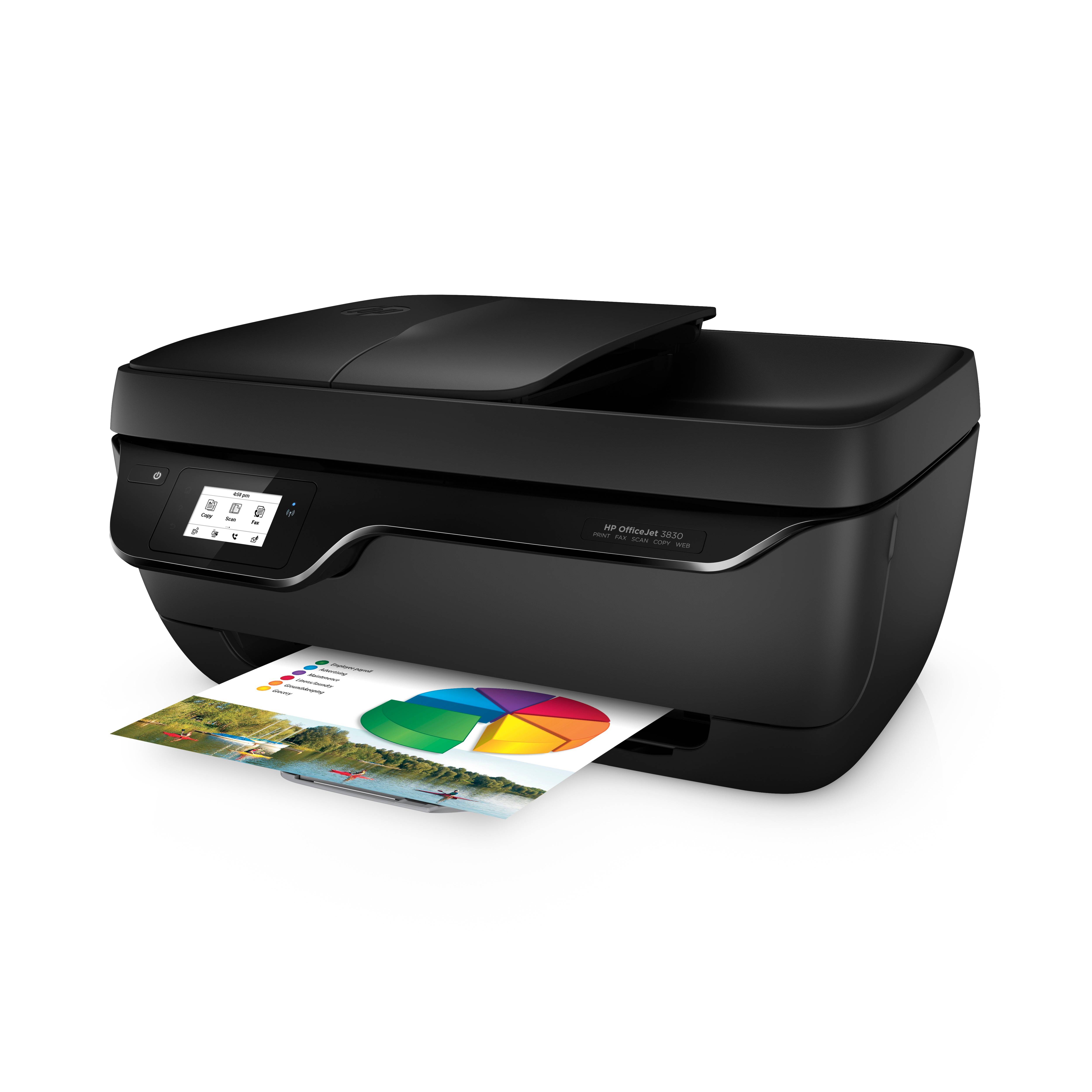 Rca Informatique - image du produit : OFFICEJET 3833 MFP 4800X1200DPI 22/17PPM NOMEM PRNT/CPY/SCN/FX   IN