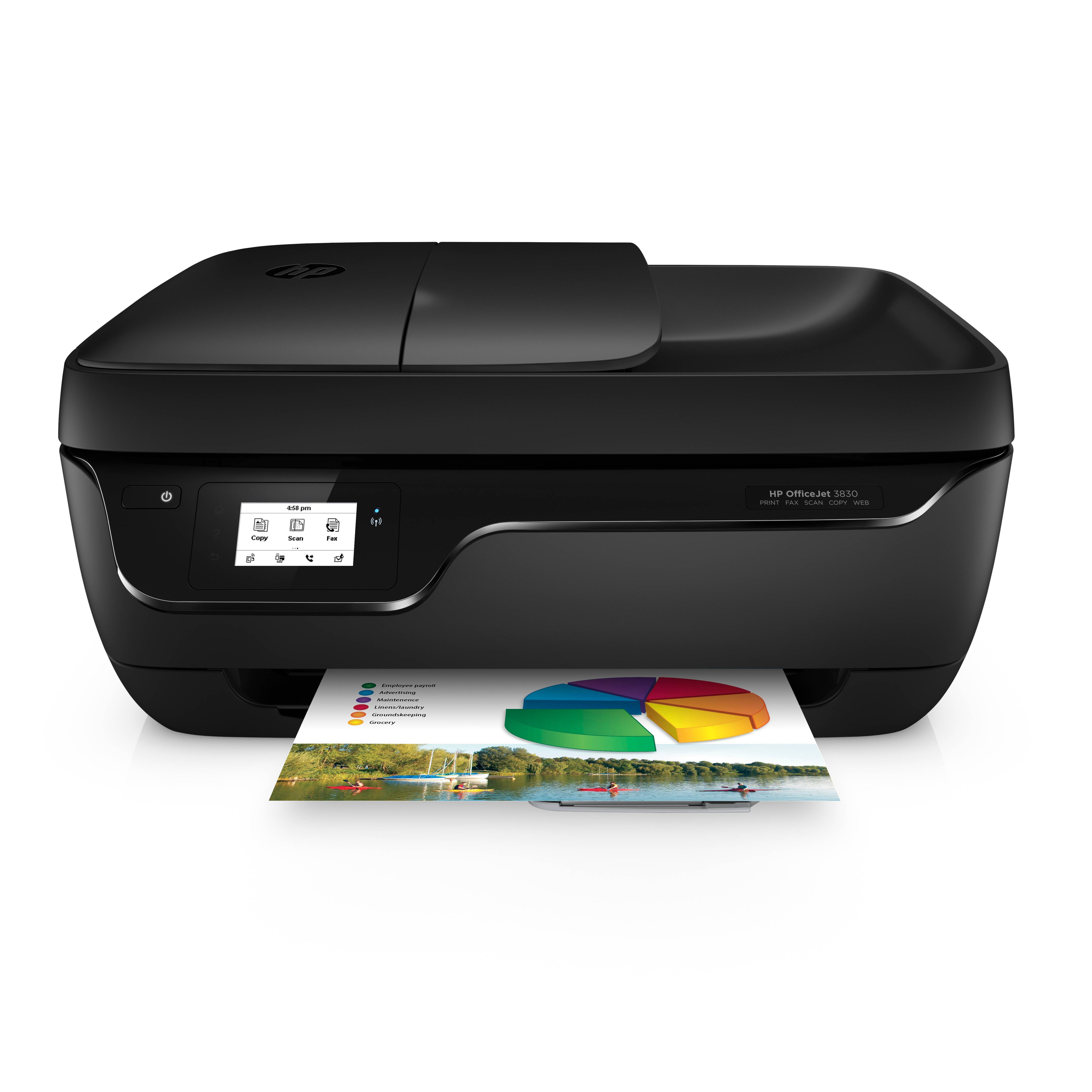 Rca Informatique - image du produit : OFFICEJET 3833 MFP 4800X1200DPI 22/17PPM NOMEM PRNT/CPY/SCN/FX   IN