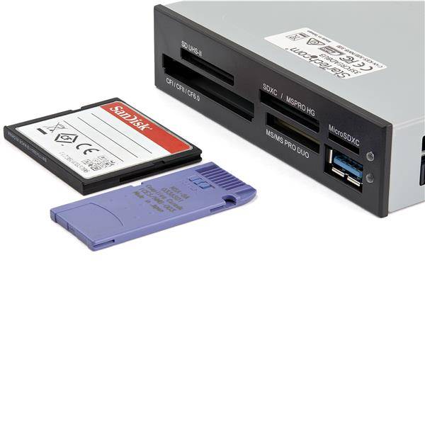 Rca Informatique - image du produit : LECTEUR MULTI-CARTES INTERNE USB 3.0 - SUPPORT UHS-II