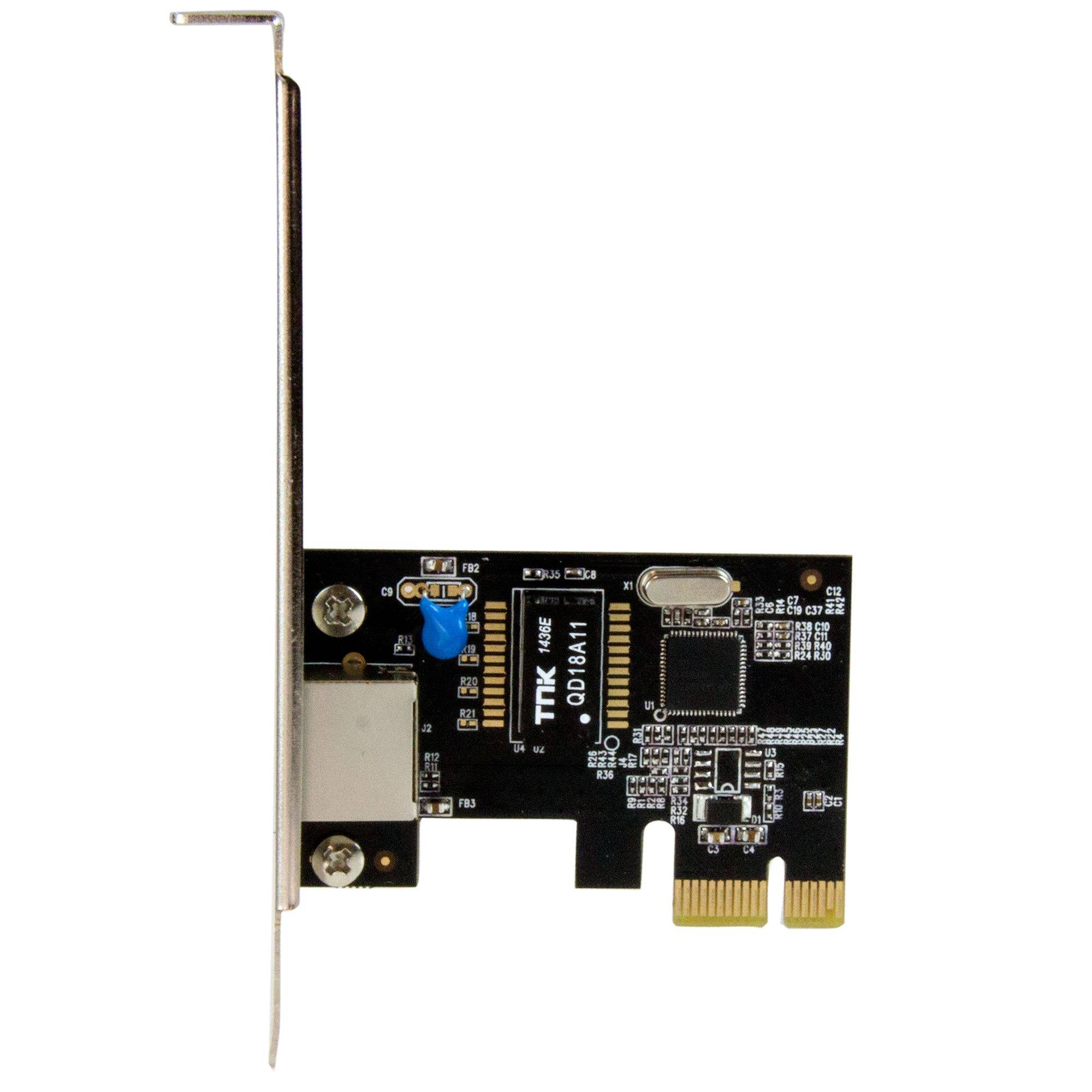 Rca Informatique - image du produit : 1PORT GIGABIT NETWORK ADAPTER CARD W/ INTEL I210-AT CHIP PCIE