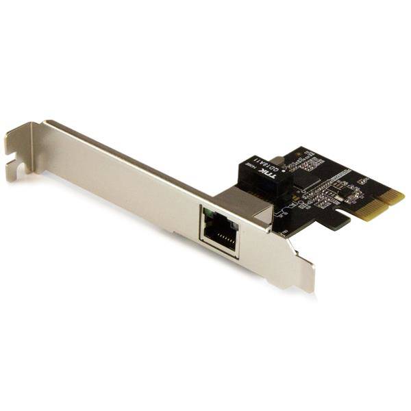 Rca Informatique - image du produit : 1PORT GIGABIT NETWORK ADAPTER CARD W/ INTEL I210-AT CHIP PCIE