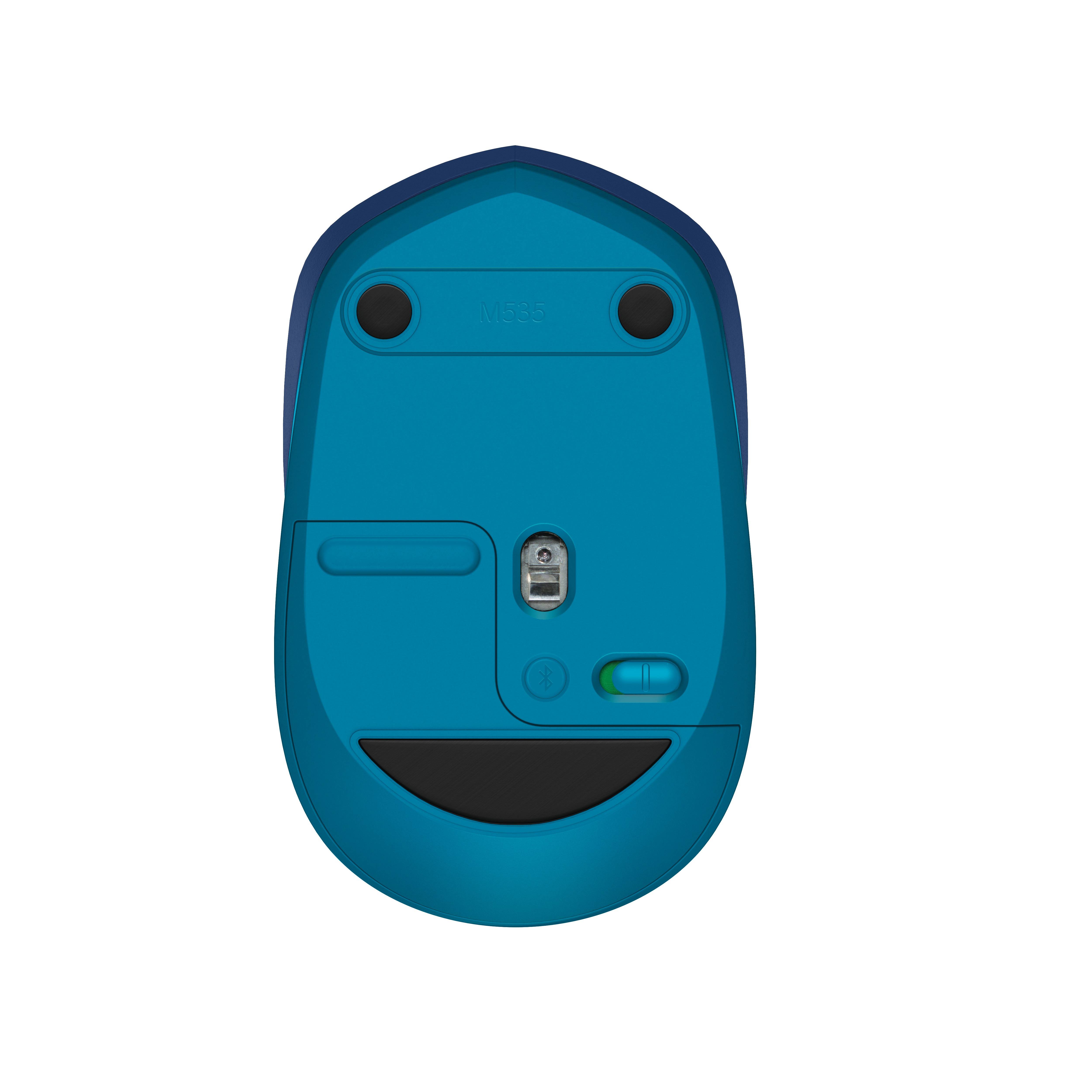 Rca Informatique - image du produit : SOURIS LASER SANS FIL  M535 BLEU -1000 DPI MULTI SURFACE