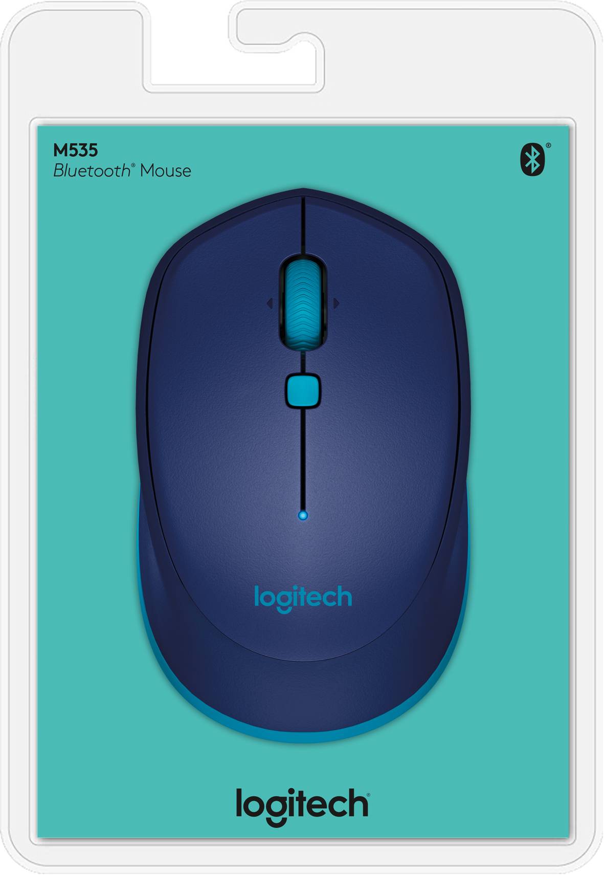 Rca Informatique - image du produit : SOURIS LASER SANS FIL  M535 BLEU -1000 DPI MULTI SURFACE