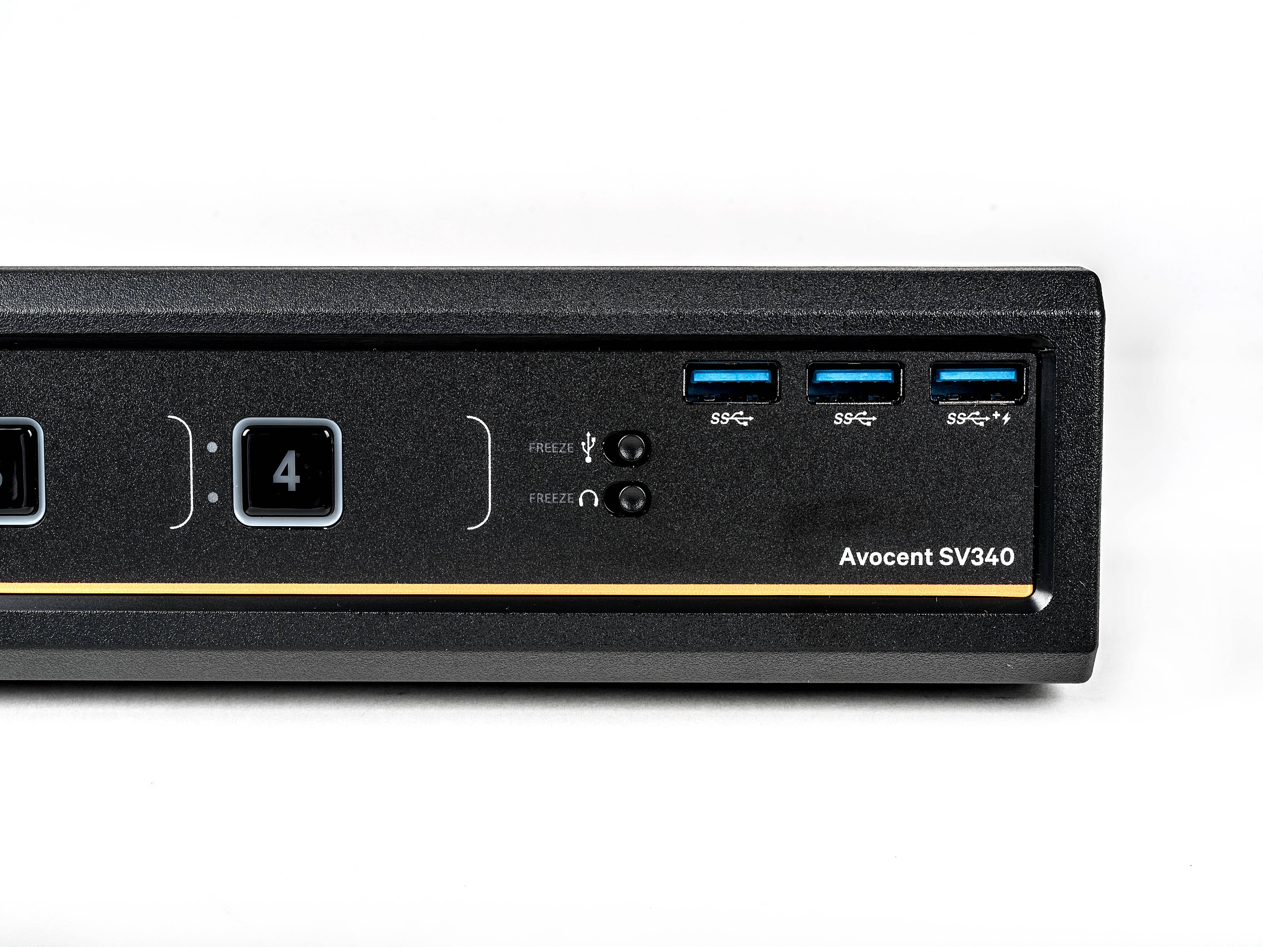 Rca Informatique - image du produit : 4-PORT DH DVI-I STANDARD KVM IN