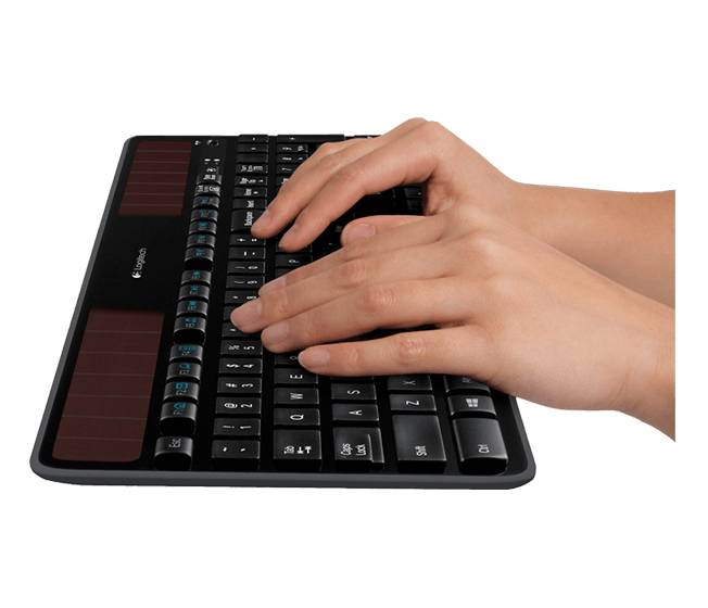 Rca Informatique - image du produit : WIRELESS KEYBOARD K750 GR