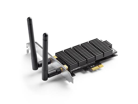 Rca Informatique - image du produit : PCI EXPRESS ADAPT AC1300 2.4GHZ 2T2R 867MBPS+400MBPS IN 5GHZ