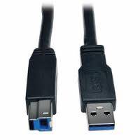 Rca Informatique - Image du produit : USB 3.0 CABLE EXTERN 2.0MM CONNECTOR TYPE A TO TYPE B