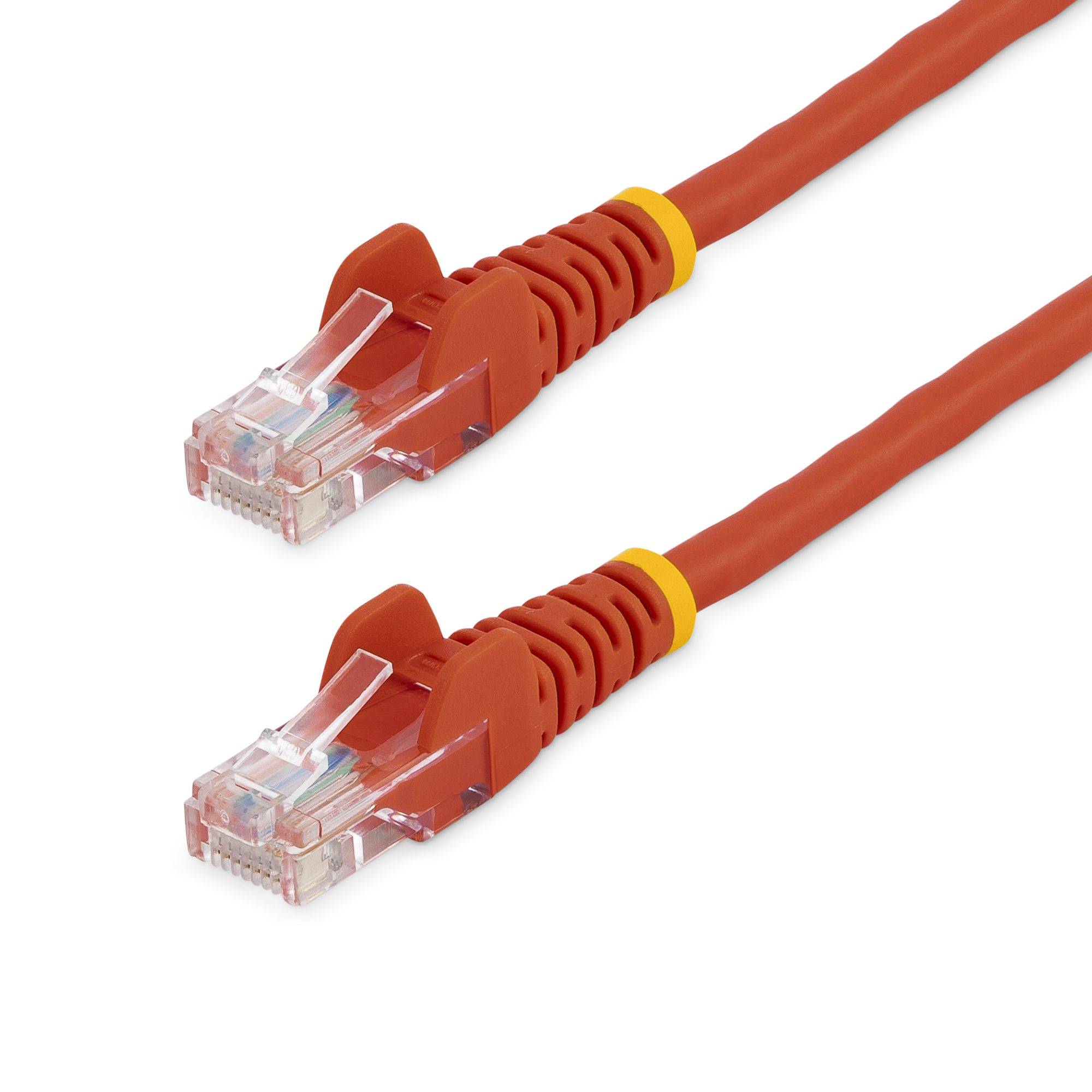 Rca Informatique - image du produit : CABLE RESEAU CAT5E UTP SANS CROCHET DE 2M - M/M - ROUGE