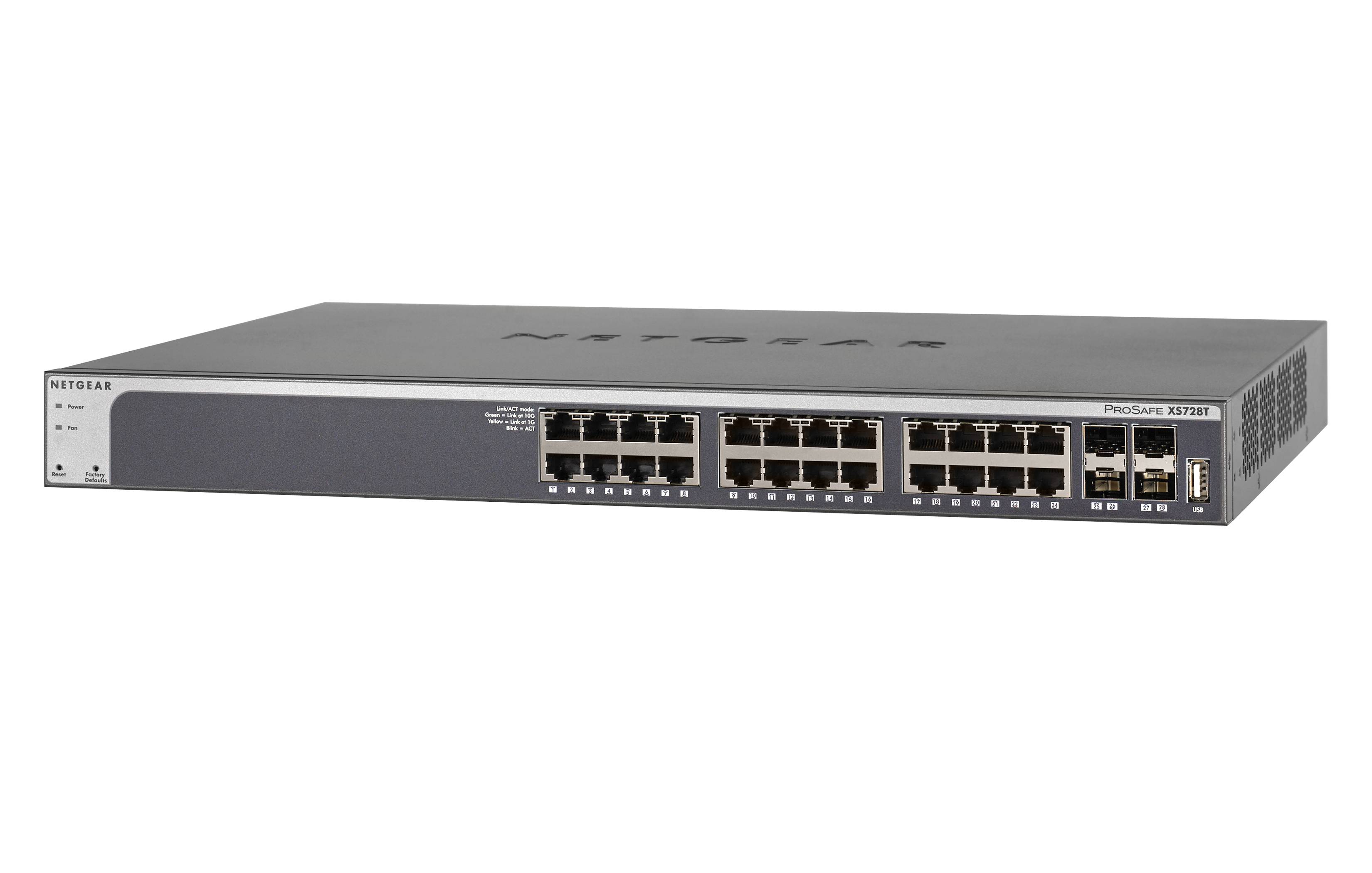 Rca Informatique - image du produit : 28-PORT 10GB SMART SWITCH IN