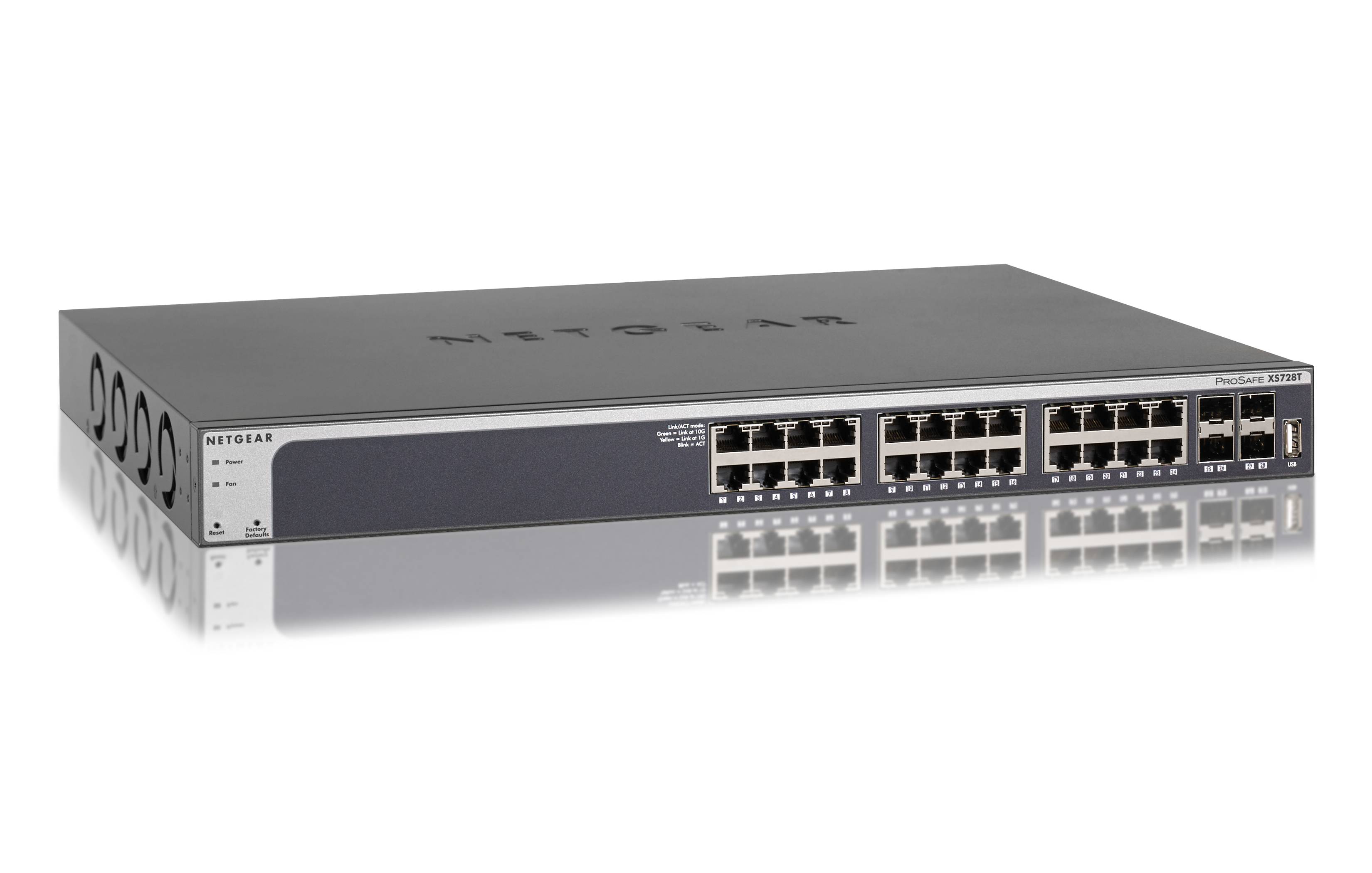 Rca Informatique - image du produit : 28-PORT 10GB SMART SWITCH IN