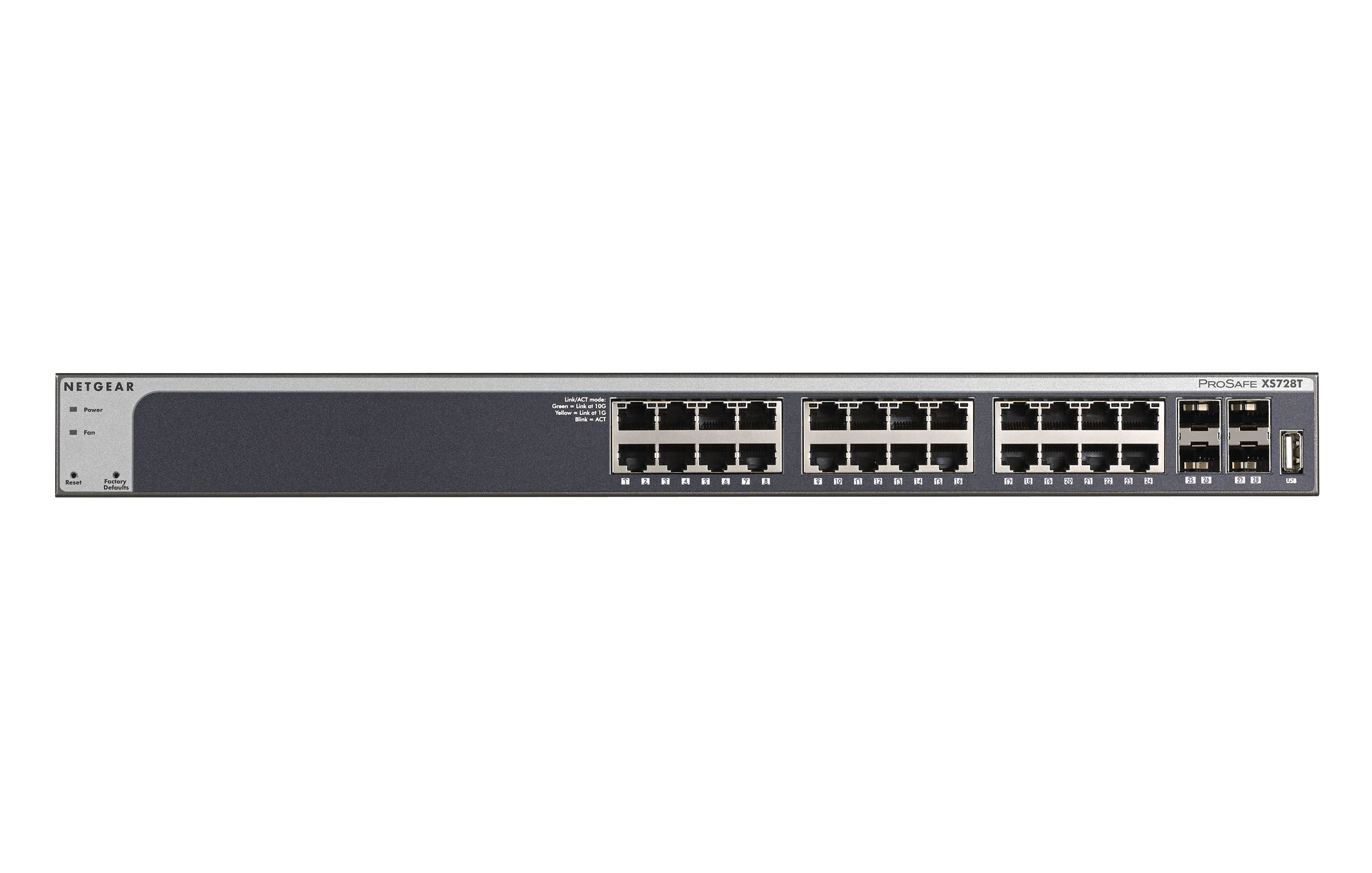 Rca Informatique - Image du produit : 28-PORT 10GB SMART SWITCH IN