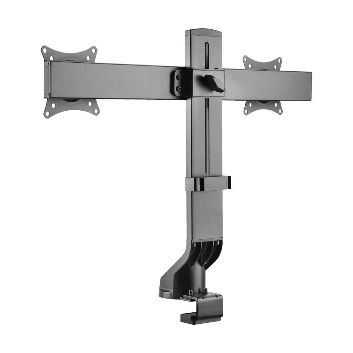 Rca Informatique - image du produit : DUAL-DSPLY MNTR ARM DESK CLAMP GROMMET HGHT ADJUST 17- 27 MNTRS