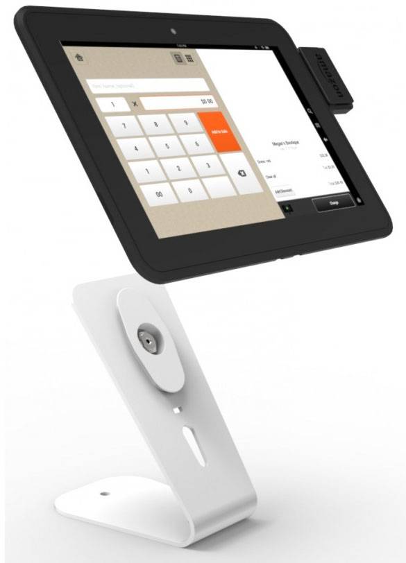 Rca Informatique - image du produit : TABLET SECU STAND 3M VHB PLATE WHITE HOVERTAB. ALL TABLETS