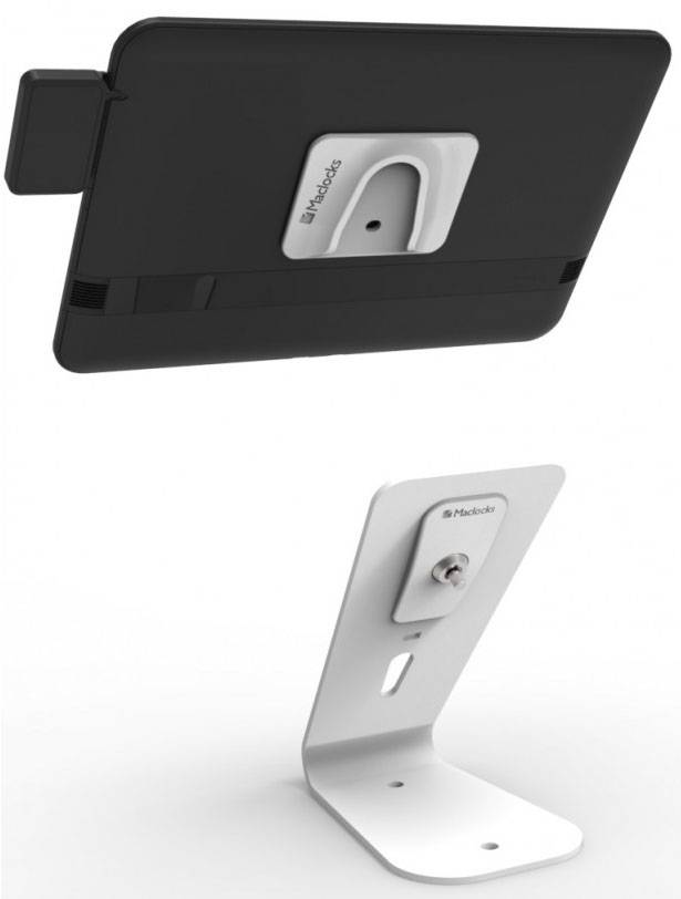 Rca Informatique - image du produit : TABLET SECU STAND 3M VHB PLATE WHITE HOVERTAB. ALL TABLETS