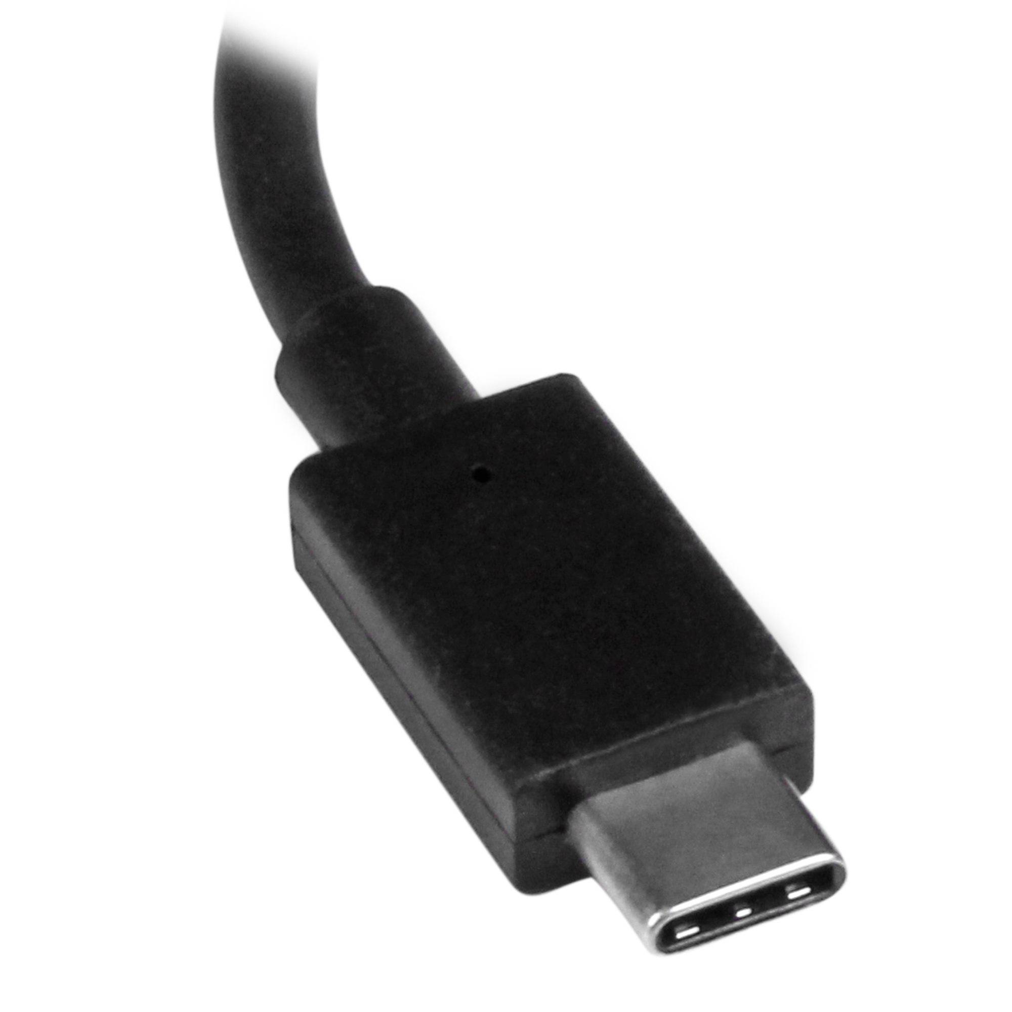Rca Informatique - image du produit : ADAPTATEUR VIDEO USB-C VERS HDMI - M/F - ULTRA HD 4K - NOIR