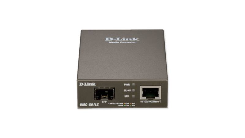 Rca Informatique - image du produit : STANDALONE MEDIA CONVERTER 10/100/1000MBPS TO SFP