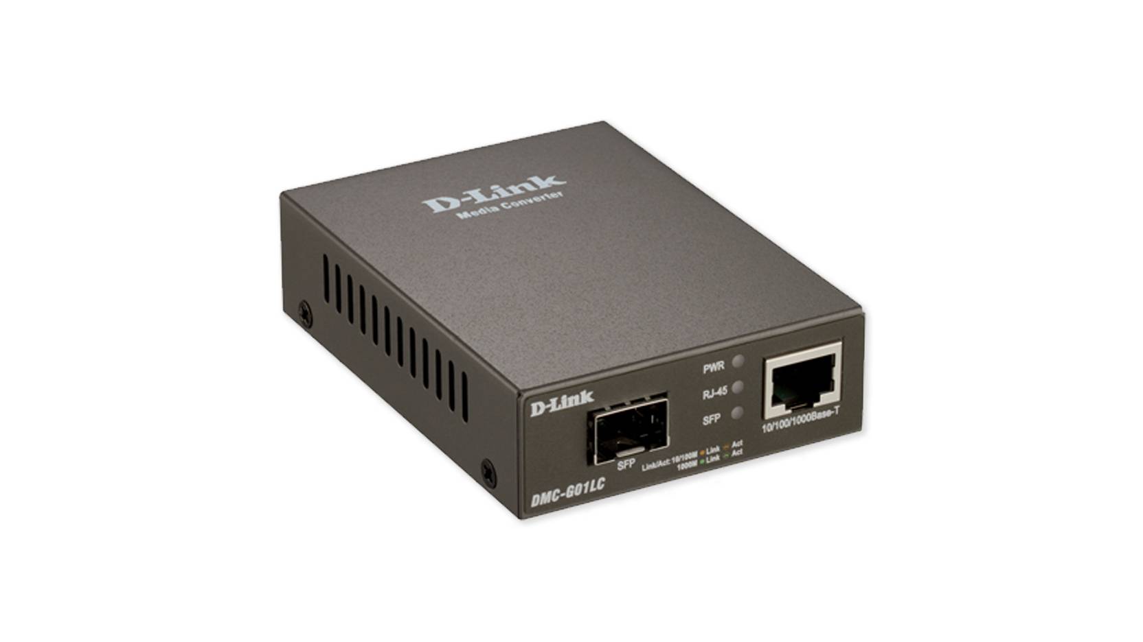 Rca Informatique - image du produit : STANDALONE MEDIA CONVERTER 10/100/1000MBPS TO SFP