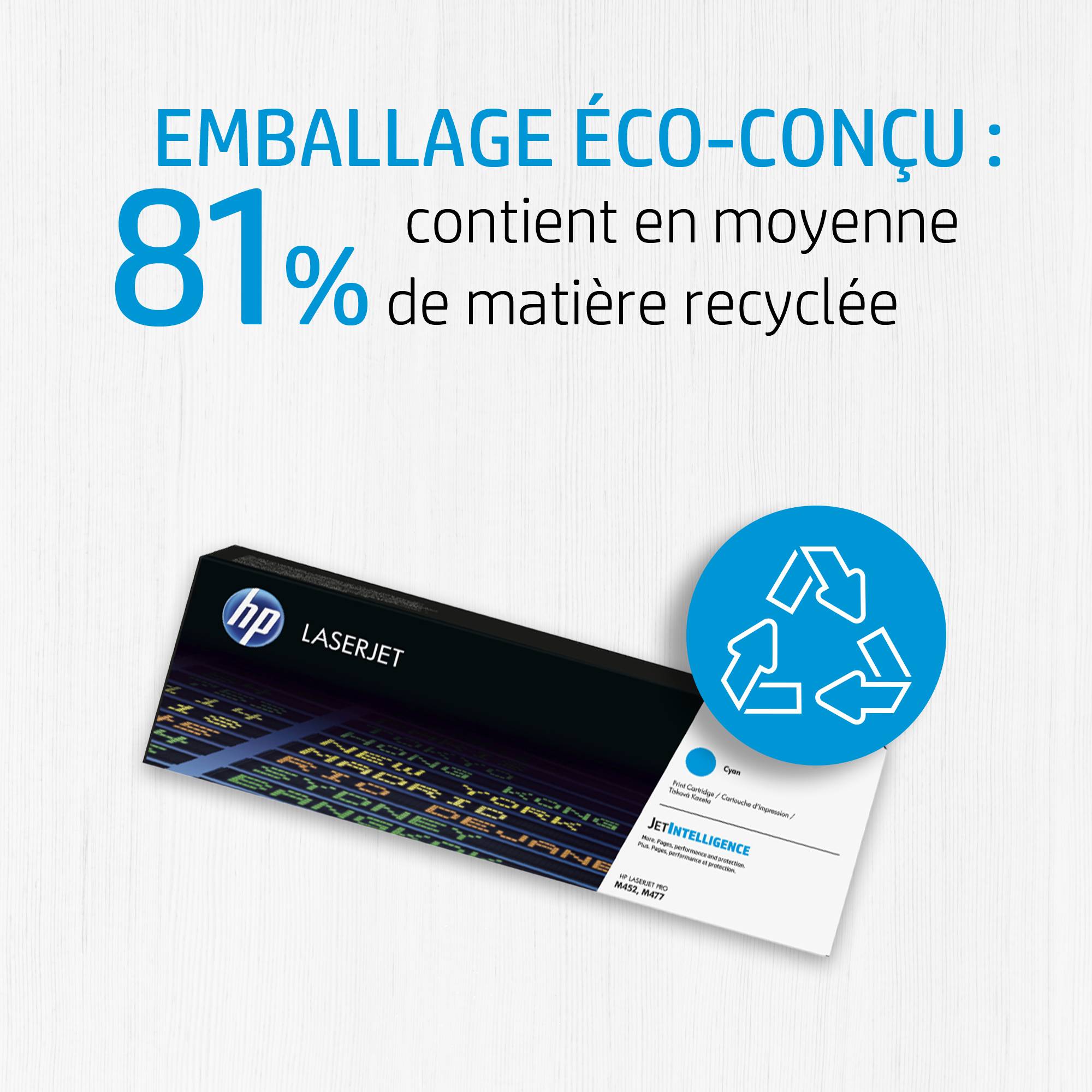 Rca Informatique - image du produit : TONER CARTRIDGE 410A CYAN .