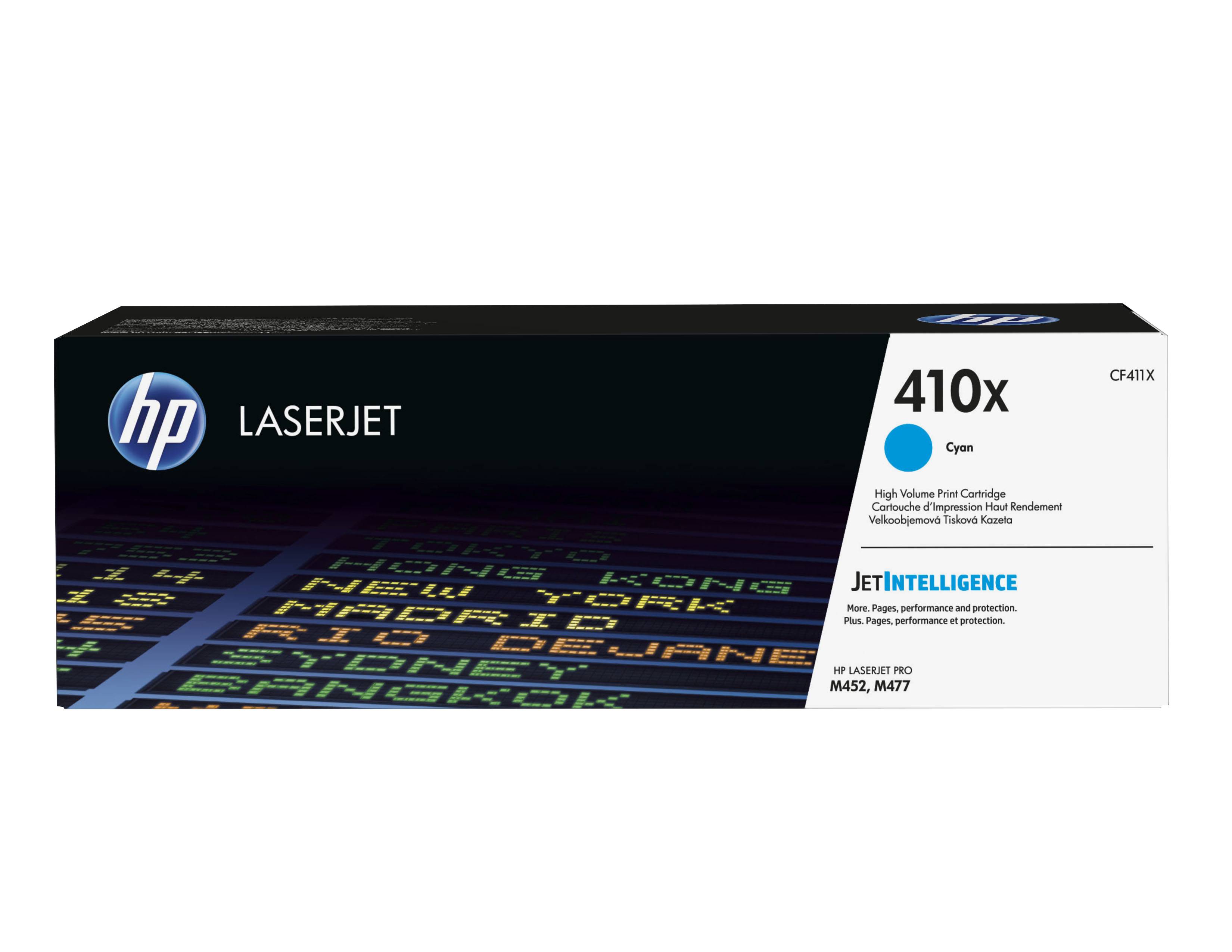 Rca Informatique - image du produit : TONER CARTRIDGE 410X CYAN .