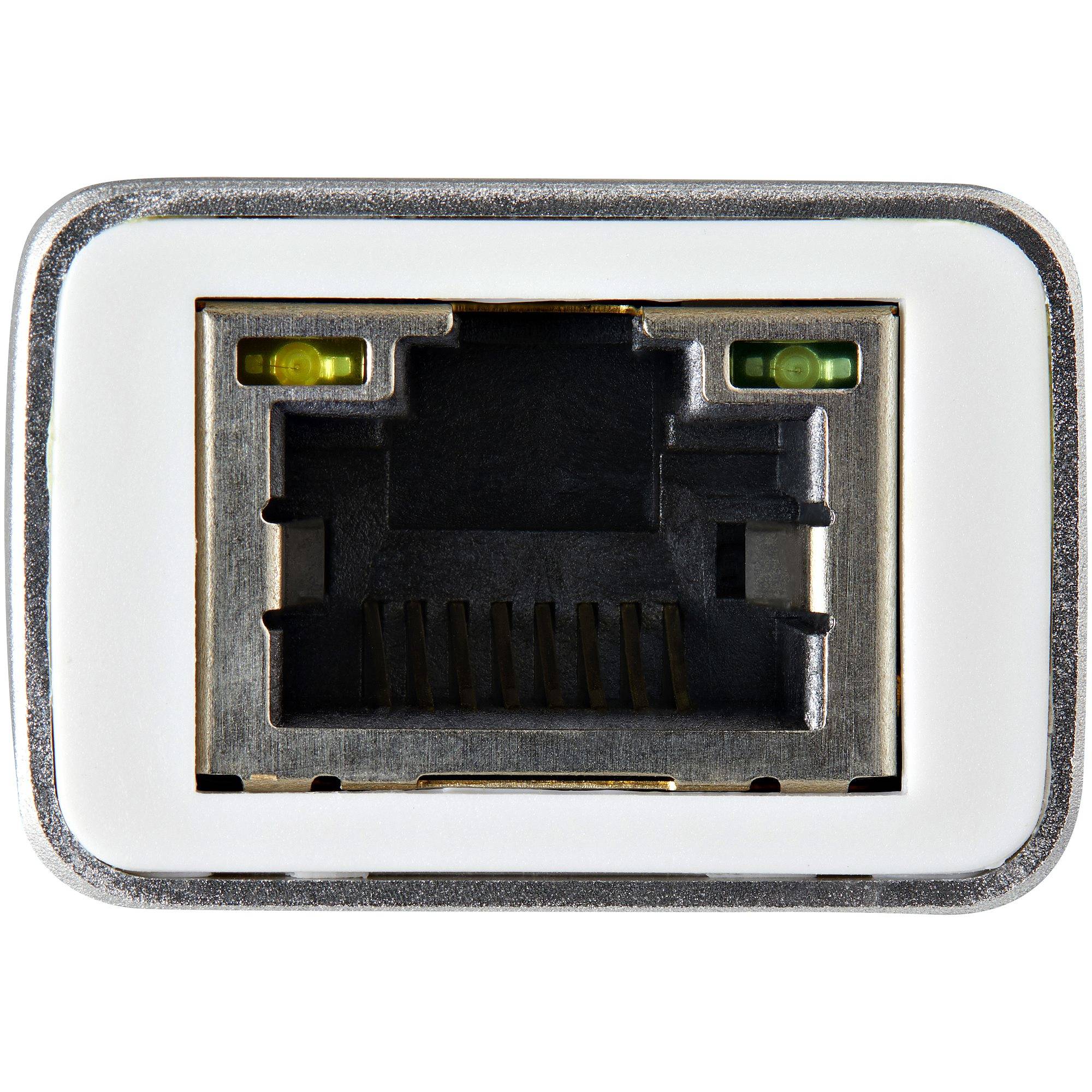 Rca Informatique - image du produit : ADAPTATEUR RESEAU USB-C VERS GIGABIT ETHERNET - M/F - ARGENT