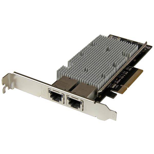 Rca Informatique - image du produit : CARTE RESEAU PCI EXPRESS A 2 PORTS 10GBE AVEC INTEL X540