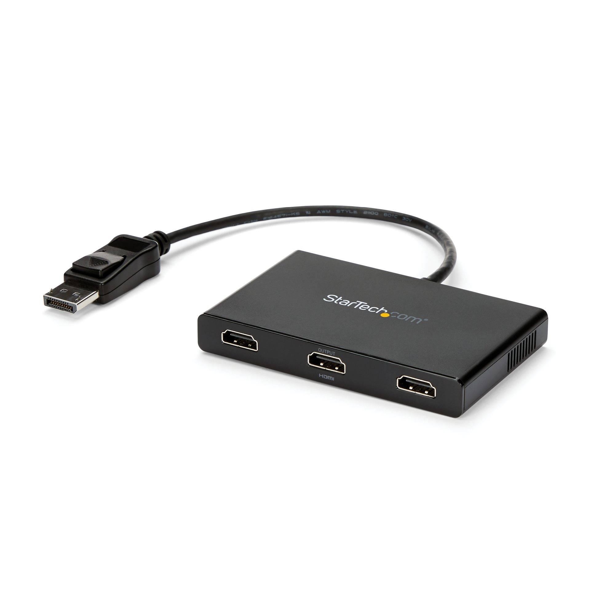 Rca Informatique - Image du produit : HUB MST DISPLAYPORT 1.2 VERS 3X HDMI