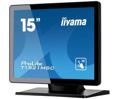 Rca Informatique - image du produit : T1521MSC-B1 800:1 8MS BLACK 15IN LCD-TOUCH 1024 X 768 4:3