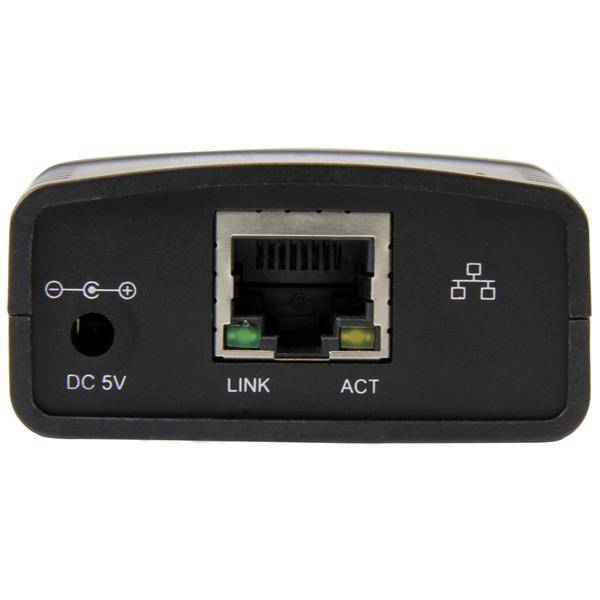 Rca Informatique - image du produit : SERVEUR DIMPRESSION LPR RESEAU 10/100 MB/S AVEC PORT USB 2.0