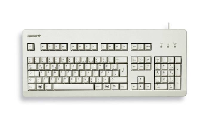 Rca Informatique - Image du produit : CHERRY G80-3000 MECHANICAL KEYBOARD USB GREY