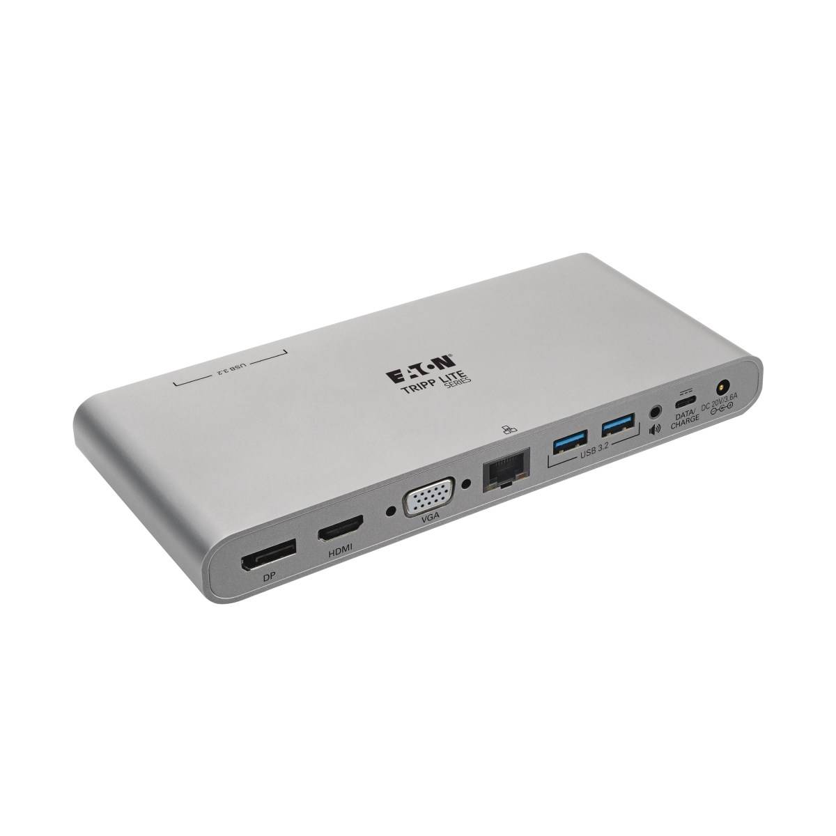 Rca Informatique - Image du produit : USB-C DOCK TRIPLE DISPLAY - 4K HDMI/DISPLAYPORT VGA USB 3.2 GEN