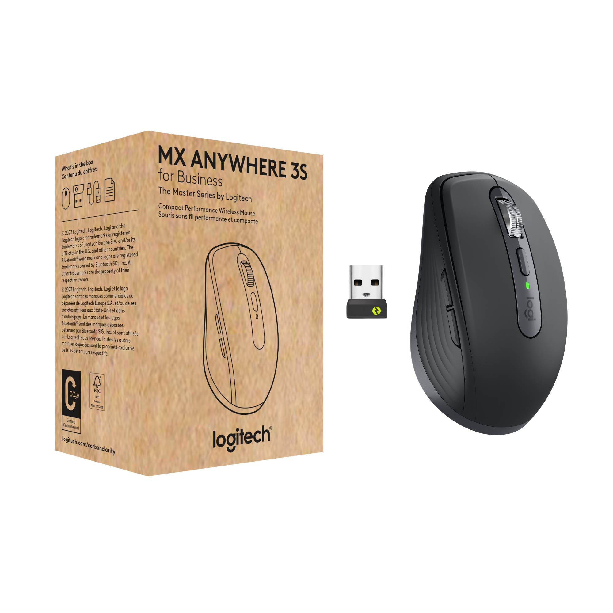 Rca Informatique - Image du produit : MX ANYWHERE 3S FOR BUSINESS GRAPHITE - EMEA28-935