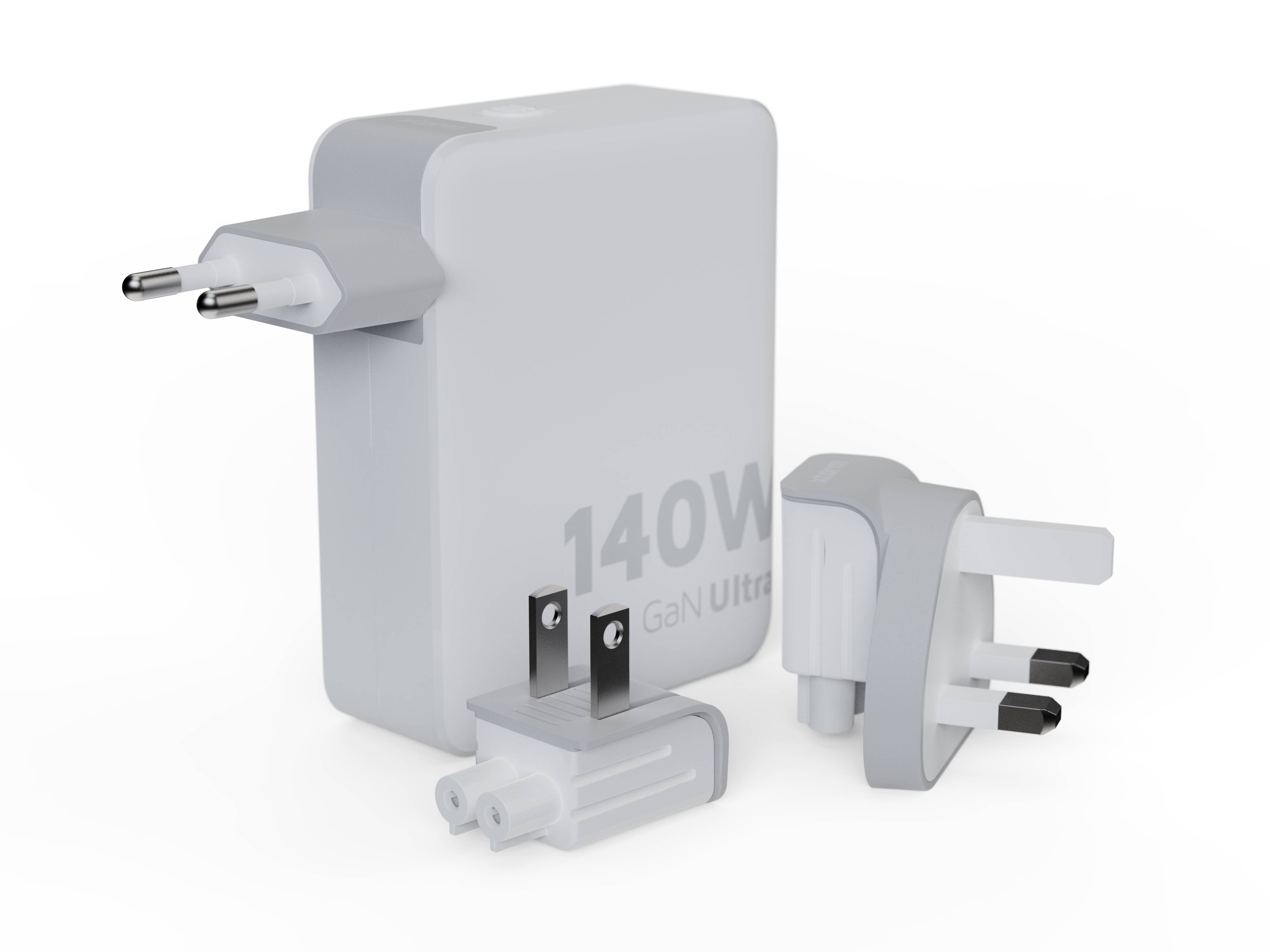 Rca Informatique - image du produit : GAN-ULTRA TRAVEL CHARGER 140W XTORM - WHITE