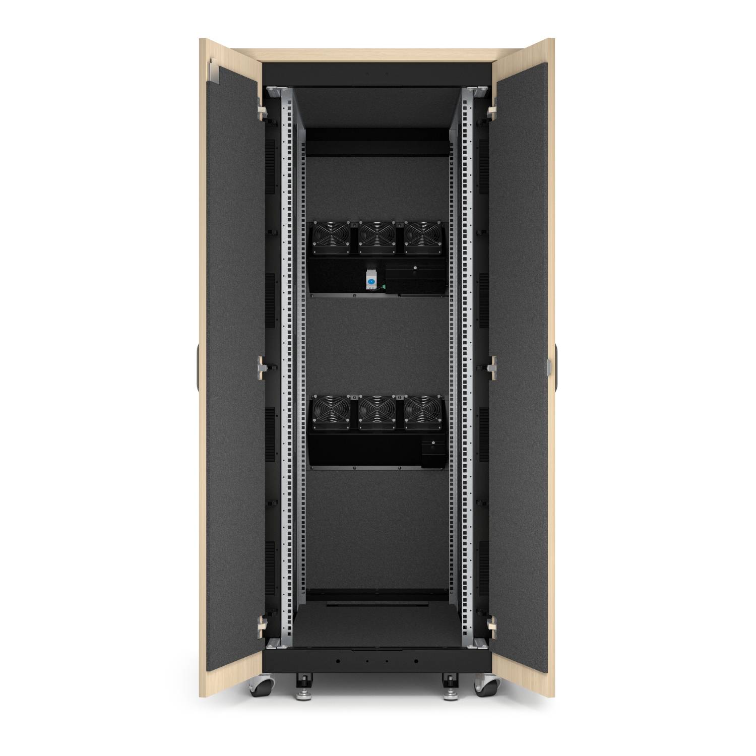 Rca Informatique - image du produit : APC NETSHELTER SOUNDPROOF SERVER RACK 32U 230V 1666H X 750