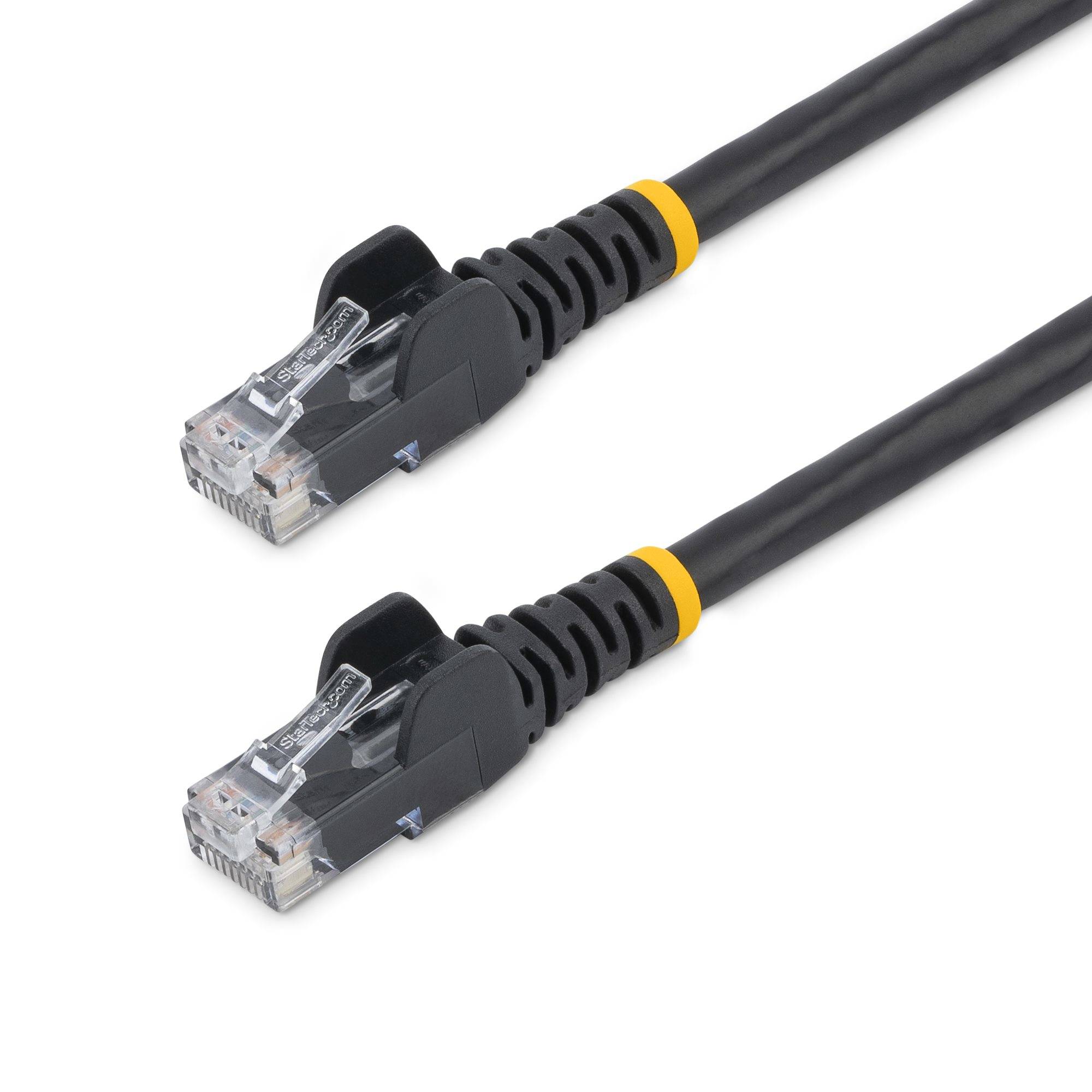 Rca Informatique - image du produit : 10M BLACK CAT5E CABLE SNAGLESS ETHERNET CABLE - UTP