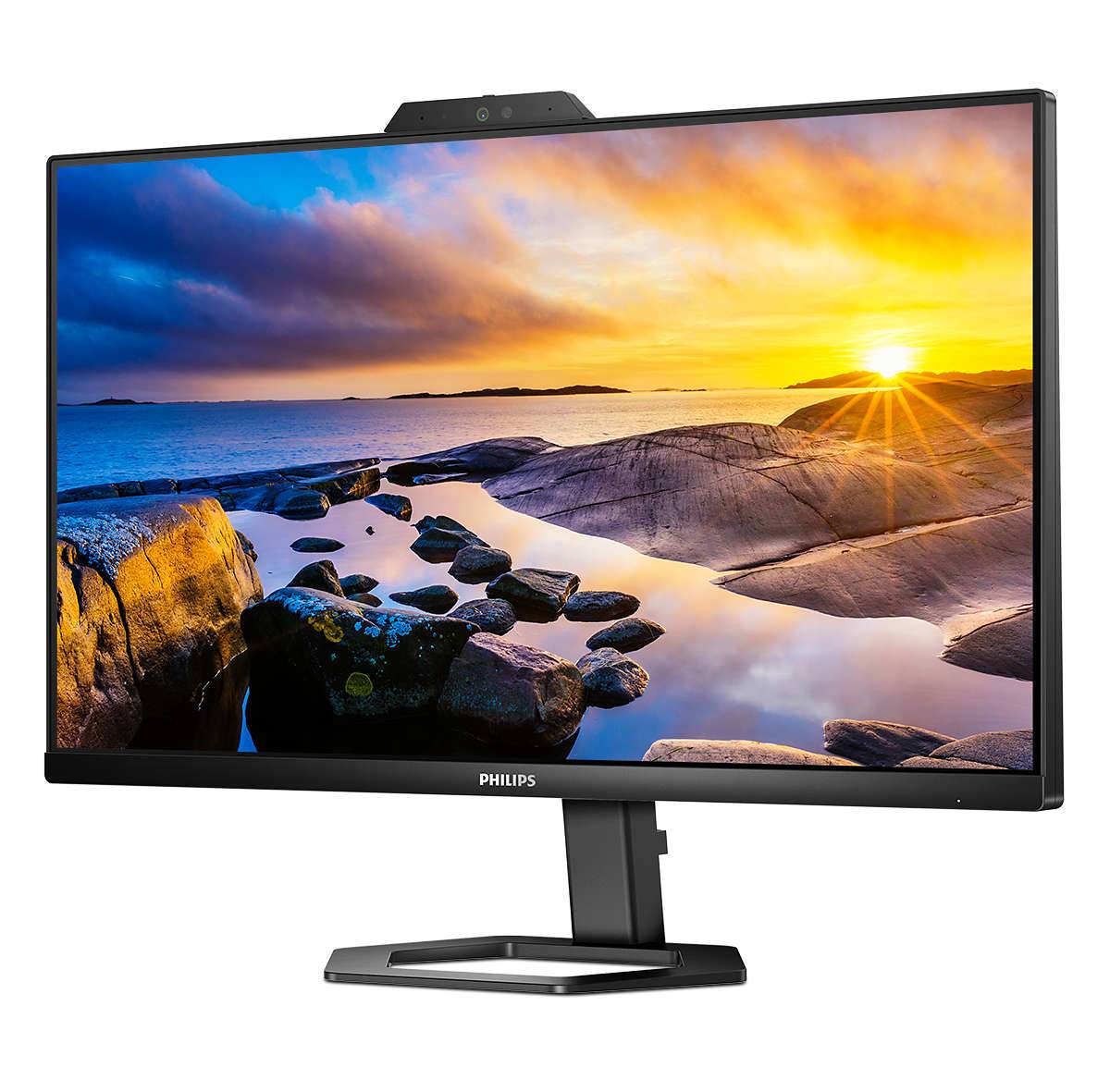 Rca Informatique - image du produit : 24E1N5300HE/00 23.8IN IPS FHD 300CD/HDMI/DP/USB-C/4USB/CAM/HAS