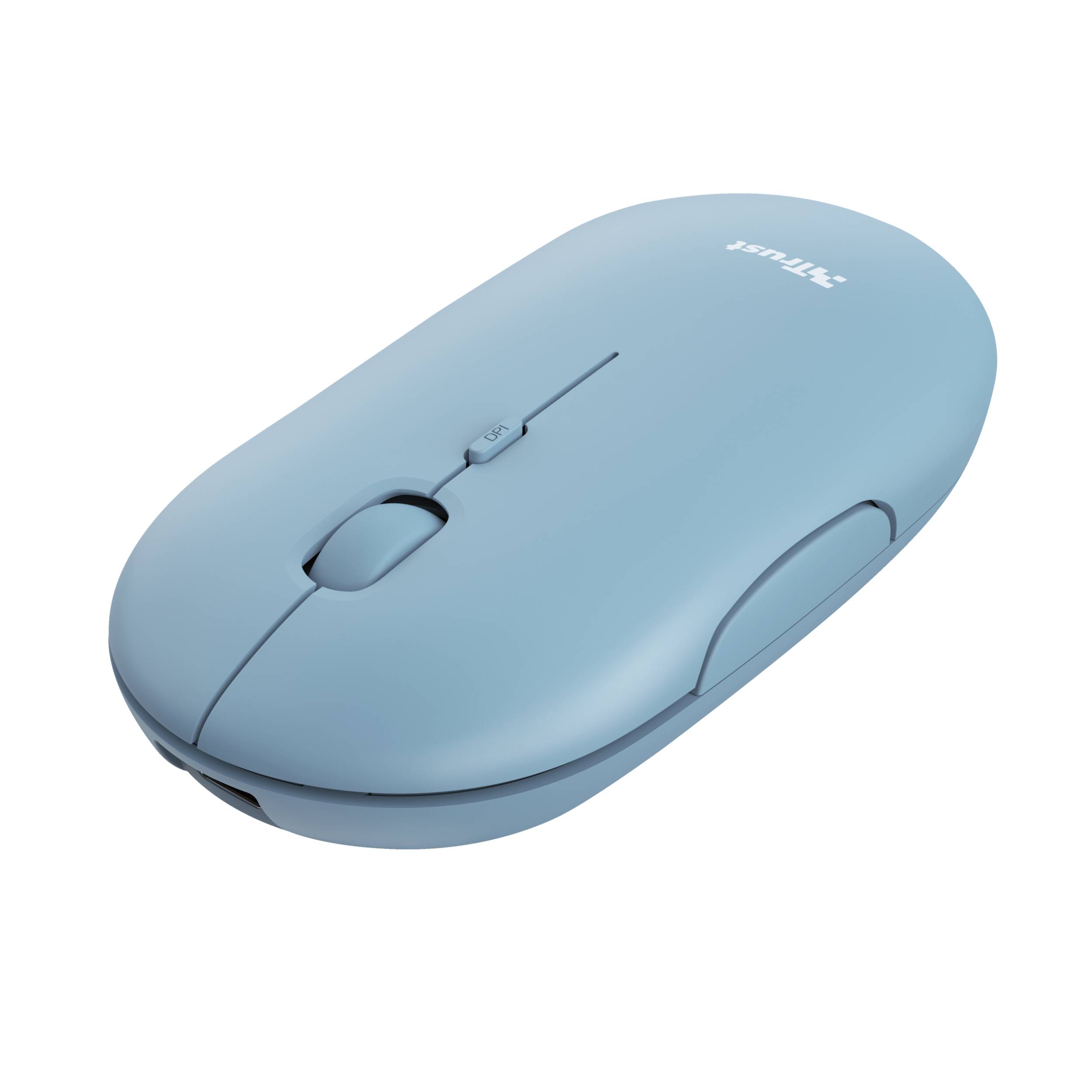 Rca Informatique - image du produit : BLACK ULTRA THIN WIRELESS RECHARGEABLE MOUSE BQ 60