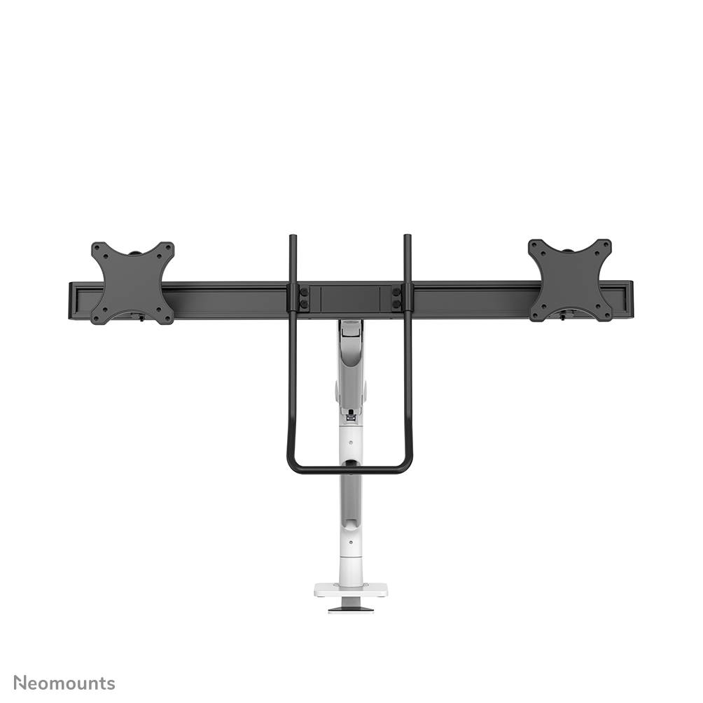 Rca Informatique - image du produit : NEOMOUNTS SELECT DESK MOUNT DOUBLE DISPLAY CROSSBAR (TOPFIX