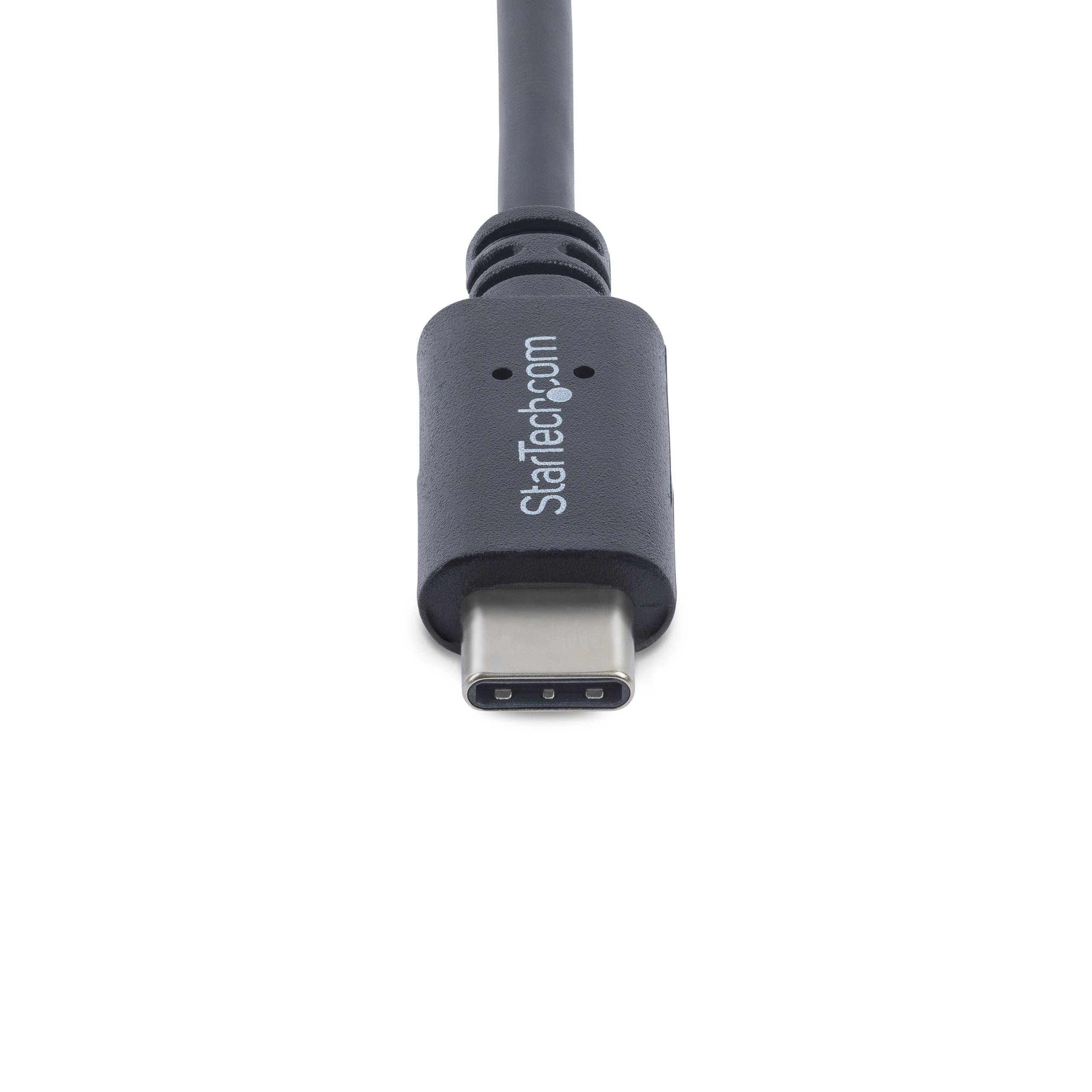 Rca Informatique - image du produit : CBLE USB 2.0 USB-C VERS USB-C DE 1 M - M/M - NOIR