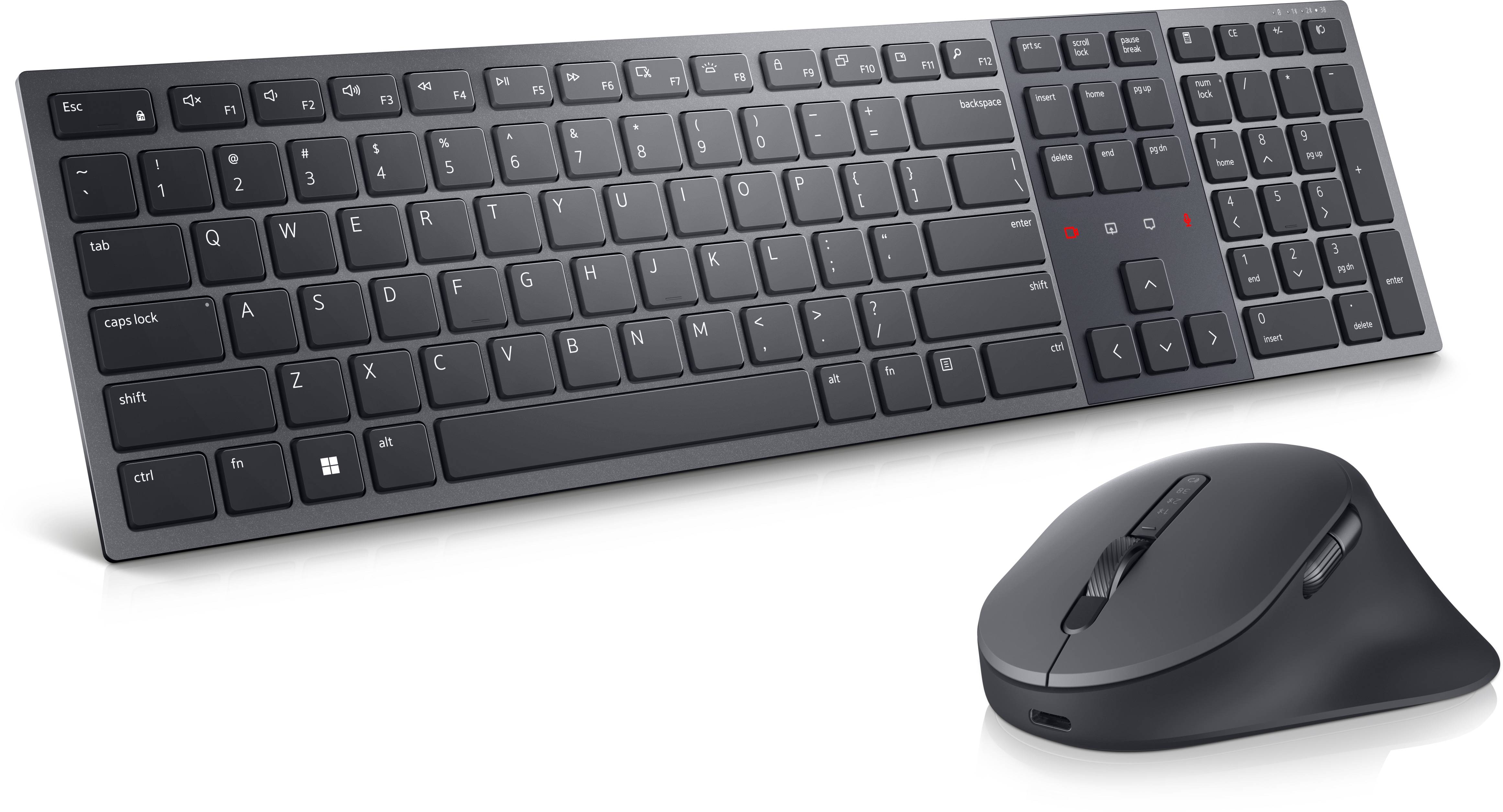 Rca Informatique - image du produit : DELL PREMIER COLLABORATION KEYBOARD AND MOUSE - KM900 - FRE