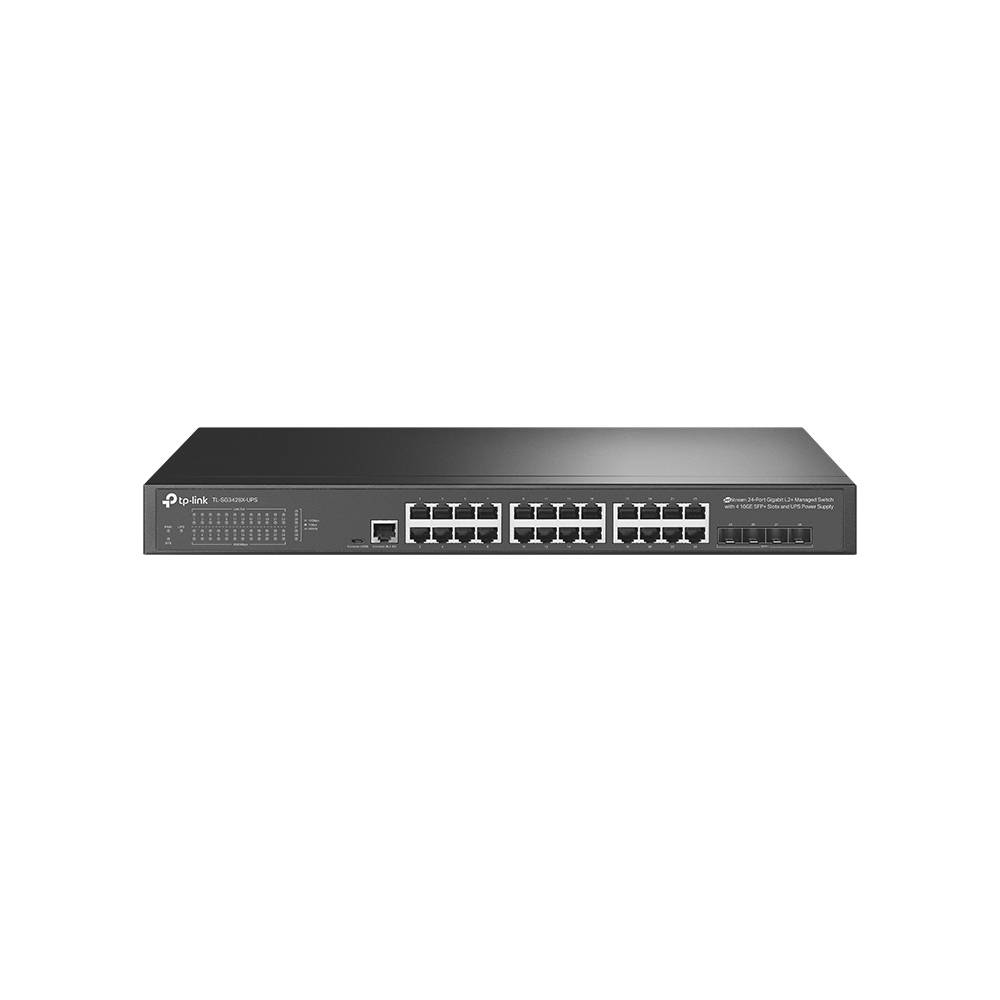 Rca Informatique - Image du produit : JETSTREAM 24-PORT GIGABIT L2+ MANAGED SWITCH WITH 4 10GE SFP+