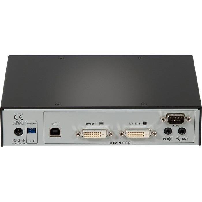 Rca Informatique - image du produit : HMX RX DUAL DVI-D QSXGA USB AUDIO SFP