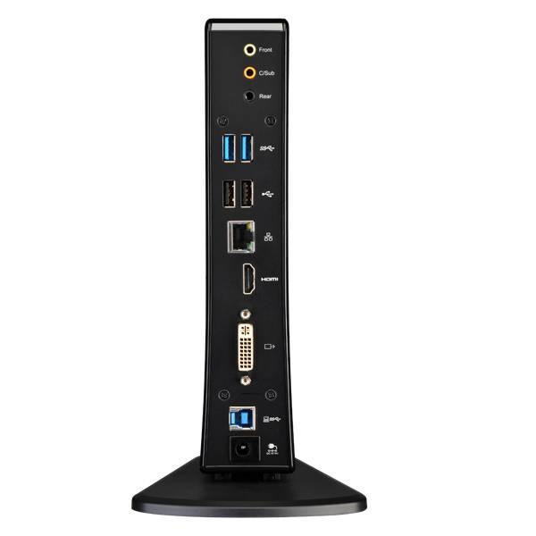 Rca Informatique - image du produit : UNIVERSAL USB 3.0 PORT REPLICATOR DVI/HDMI GIGABIT