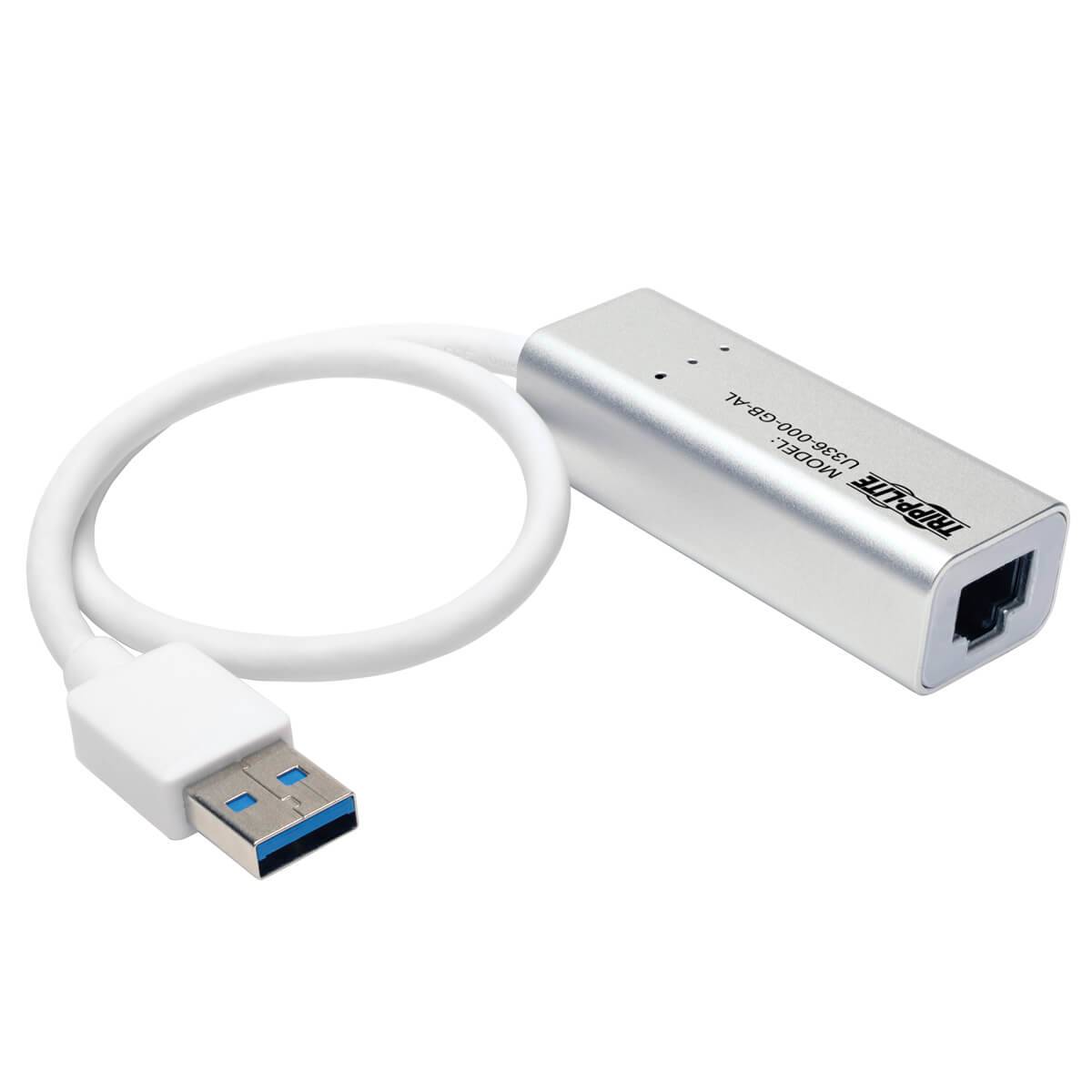 Rca Informatique - image du produit : USB 3.0 TO GIGABIT ETHERNET NIC