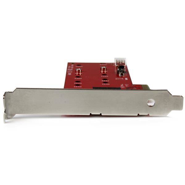 Rca Informatique - image du produit : CARTE CONTROLEUR PCI EXPRESS POUR 2 SSD M.2 NGFF SATA 6 GB/S