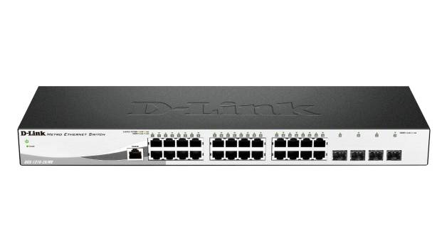 Rca Informatique - Image du produit : 28-PORT GG SMART SW WITH 4SFP 24X10/100/1000MBPS