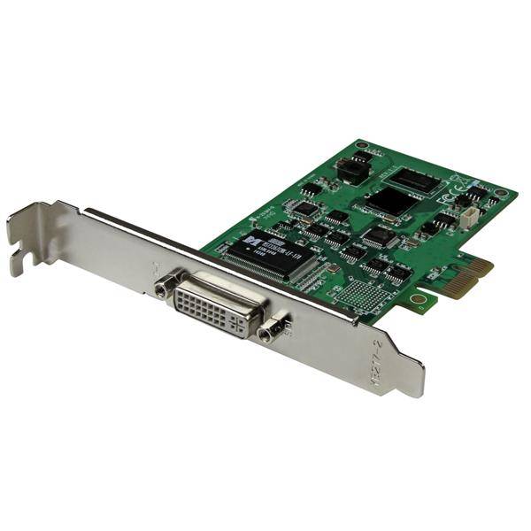 Rca Informatique - image du produit : CARTE DACQUISITION VIDEO HD PCIE - HDMI DVI VGA COMPOSANTE