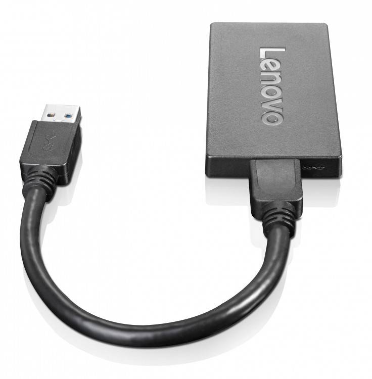 Rca Informatique - image du produit : THINKPAD UNIVERSAL USB 3 TO DP ADAPTER